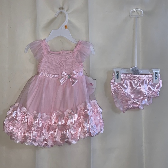 Dresses Pink 2piece Dress Set With 2 Month Pink